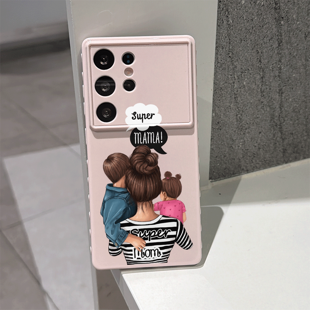 Phone Cases For Girls - Fashion Cute Family Girl Boy Super