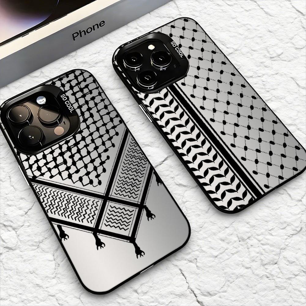 Phone Cases For Iphone 12 Pro Max - Keffiyeh P-Palestine Phone Case For IPhone