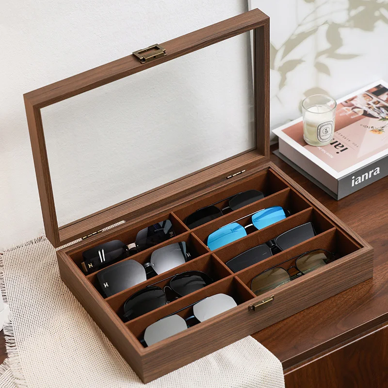Phone Cases The Dairy - 8/6 Grids Eyeglasses Display Case Desktop