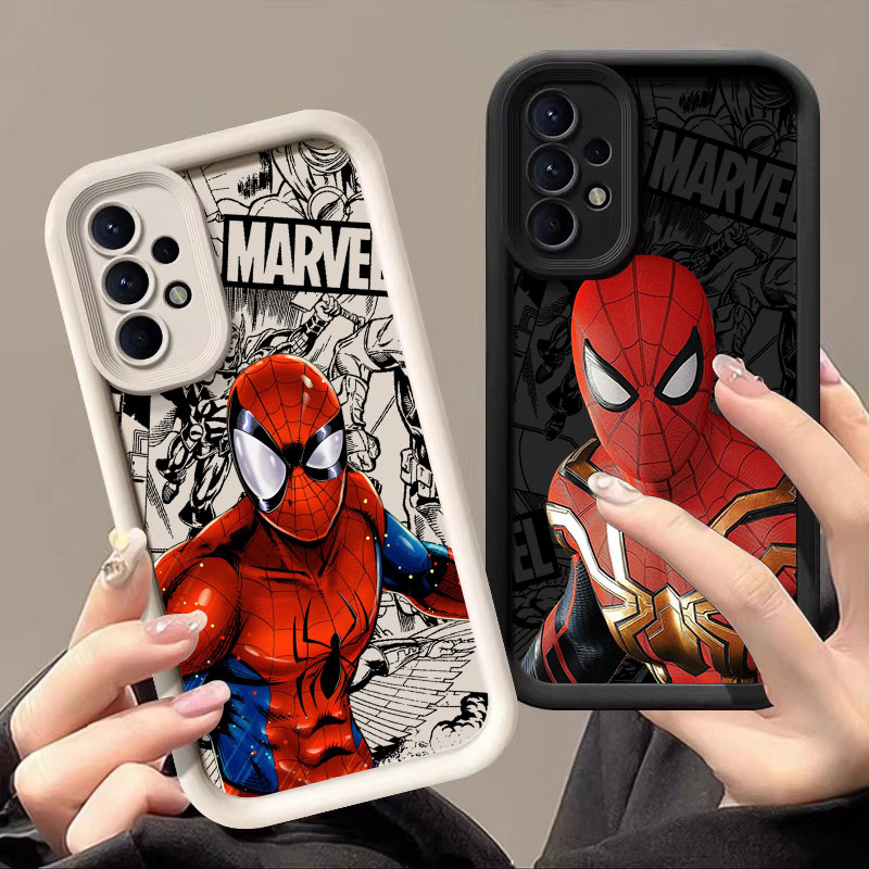 Phone Cases A14 Samsung - Marvel Superhero Spider Man Case For