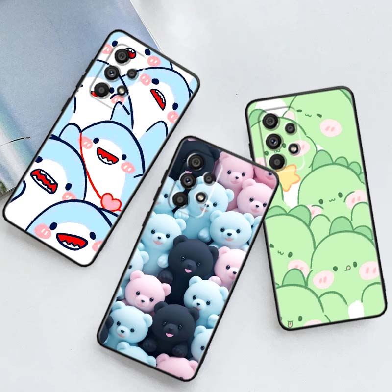 Phone Cases A14 Samsung - Cartoon Animals Cute Phone Case For