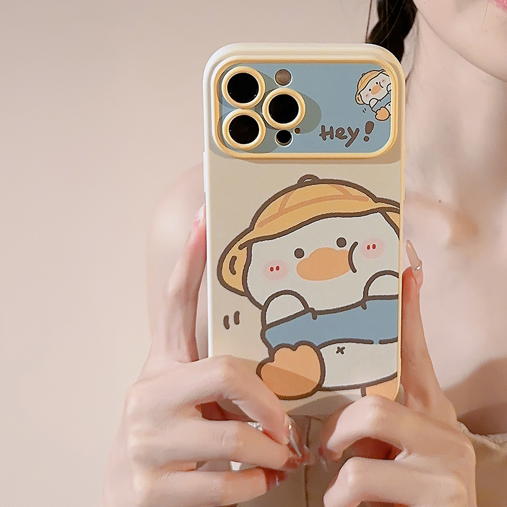 Phone Cases Xs Iphone - Korean Cartoon Yellow Duck Phone Case