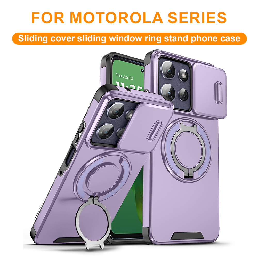 Phone Cases Moto G - Magnetic Rugged Phone Case For Moto