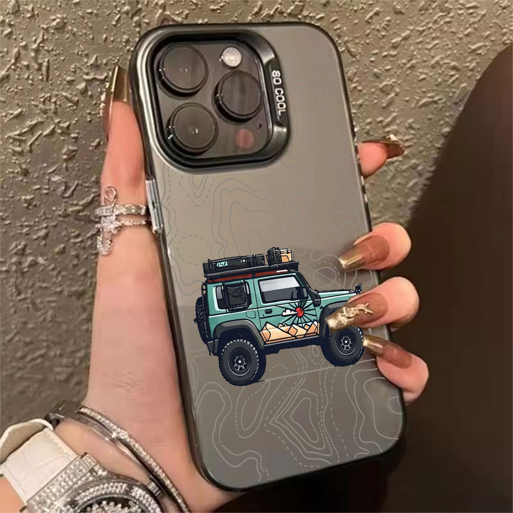 Phone Cases Mous - Simple Car Pattern Phone Case For