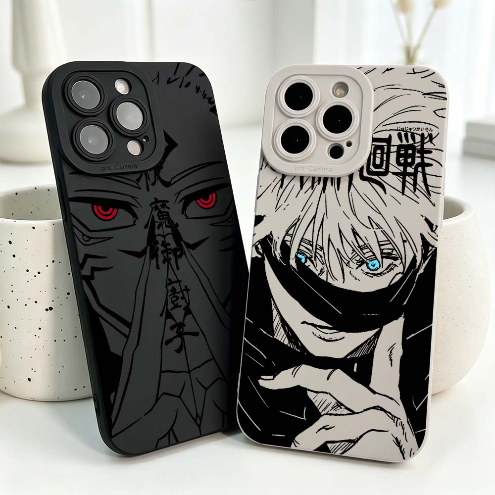 Phone Cases Xs Iphone - Anime Jujutsu Kaisen Cool Cover Silicone