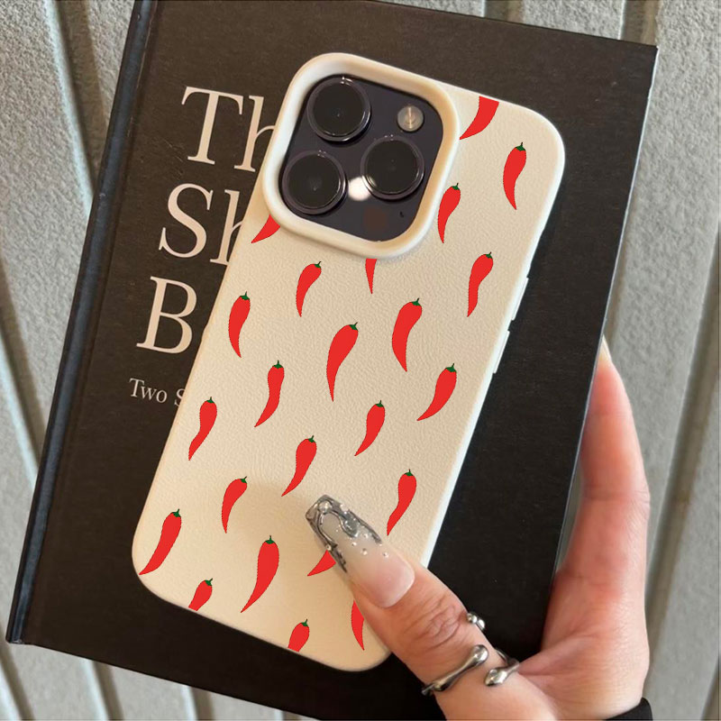 Red Pepper Printed Phone Case  - Phone Cases Red ulasan dan harga