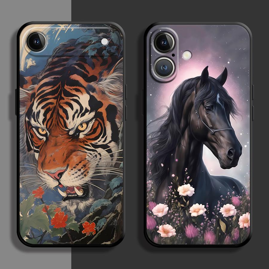Animal Tiger Lion Funda Phone  - Phone Cases Mous ulasan dan harga