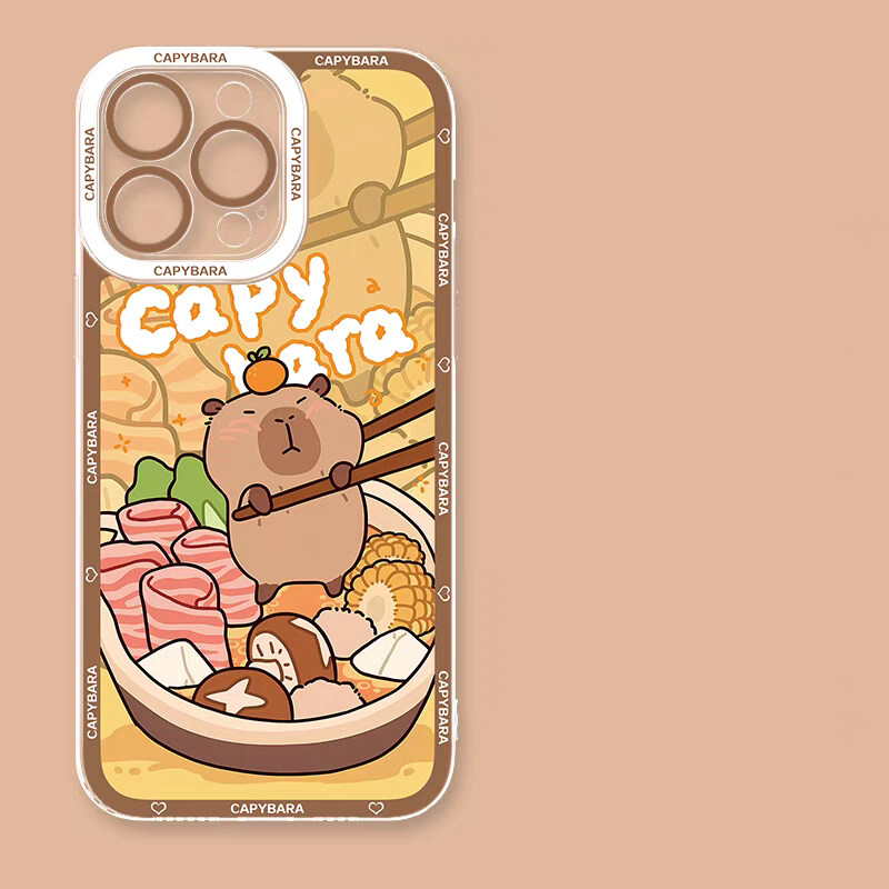 Cartoon Cute Capybara Phone Ca - Phone Cases Mous ulasan dan harga