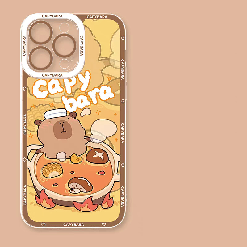 Cartoon Cute Capybara Phone Ca - Phone Cases Mous ulasan dan harga