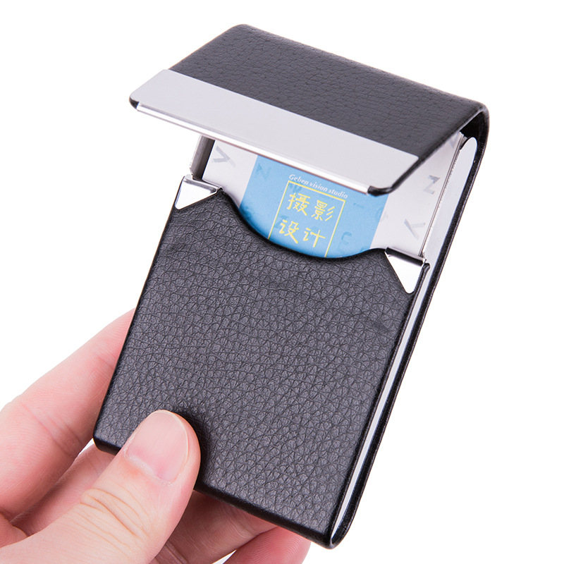 1 PC Business Card Holder Case - Card Holder Slim Case ulasan dan harga
