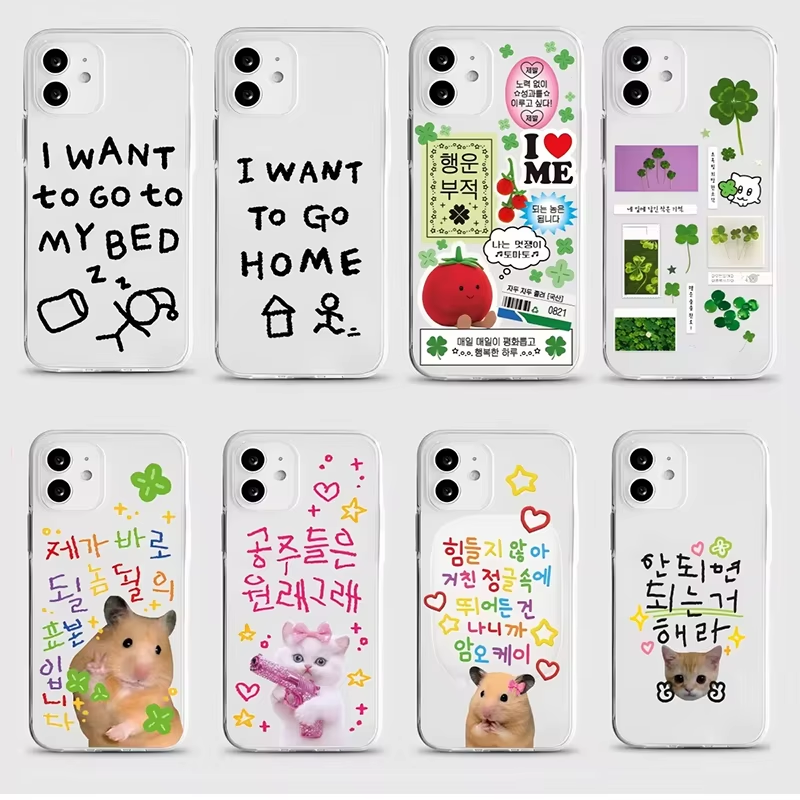 Korean Ins Cute Four Leaf Clov - Phone Cases Xs Iphone ulasan dan harga