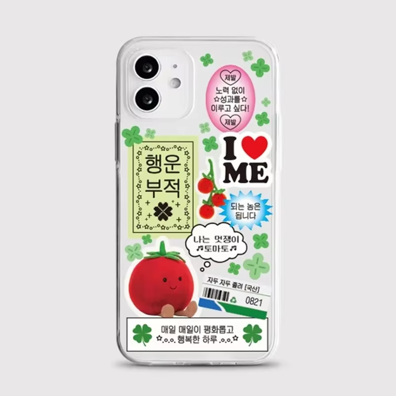 Korean Ins Cute Four Leaf Clov - Phone Cases Xs Iphone ulasan dan harga