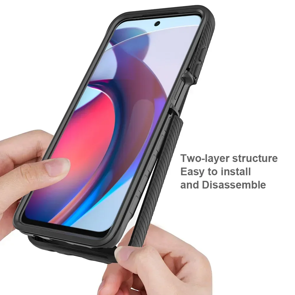 TPU/PC Shockproof Case for Mot - Phone Cases Moto G ulasan dan harga