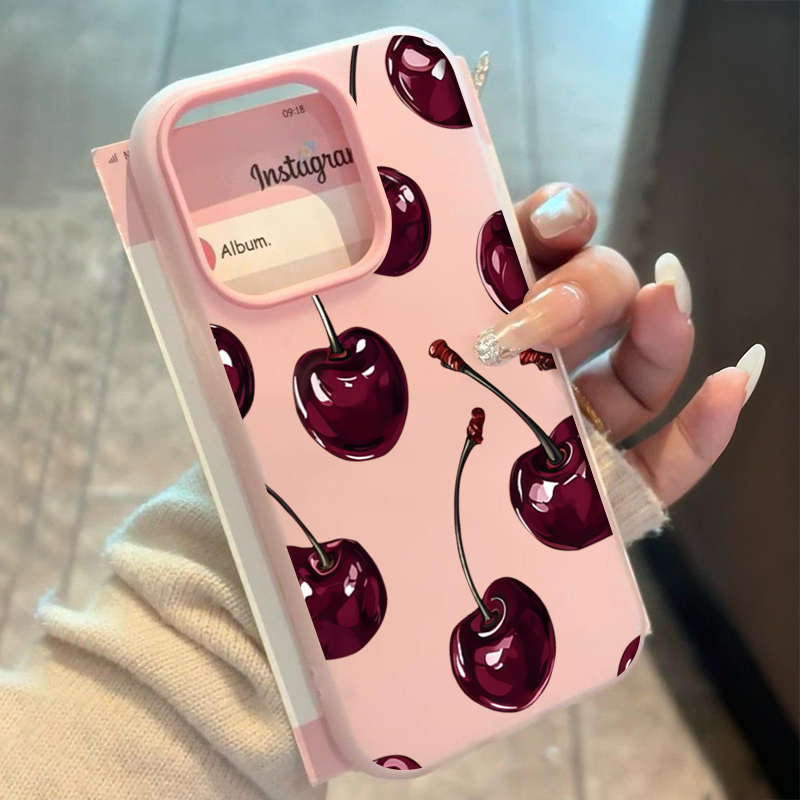 Red Cherry Jelly Phone Case Fo - Phone Cases Red ulasan dan harga
