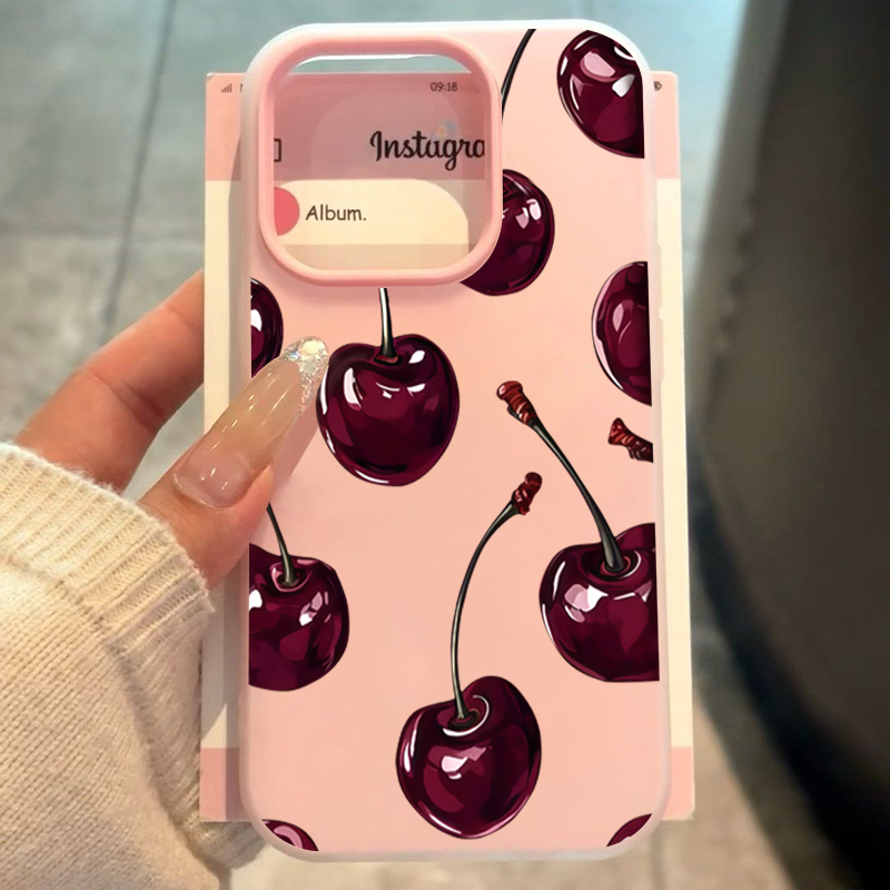 Red Cherry Jelly Phone Case Fo - Phone Cases Red ulasan dan harga