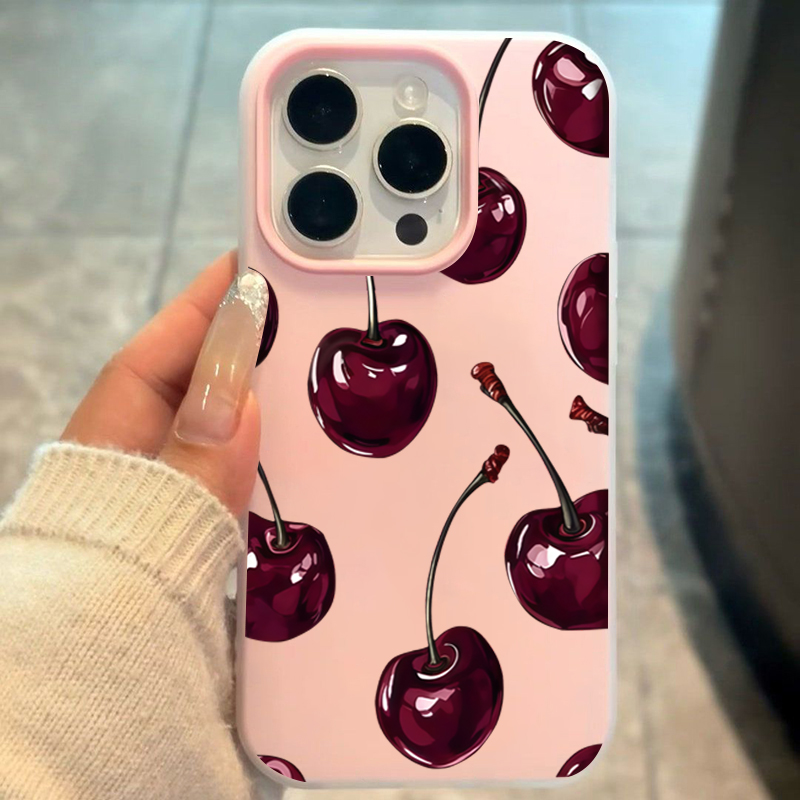 Red Cherry Jelly Phone Case Fo - Phone Cases Red ulasan dan harga