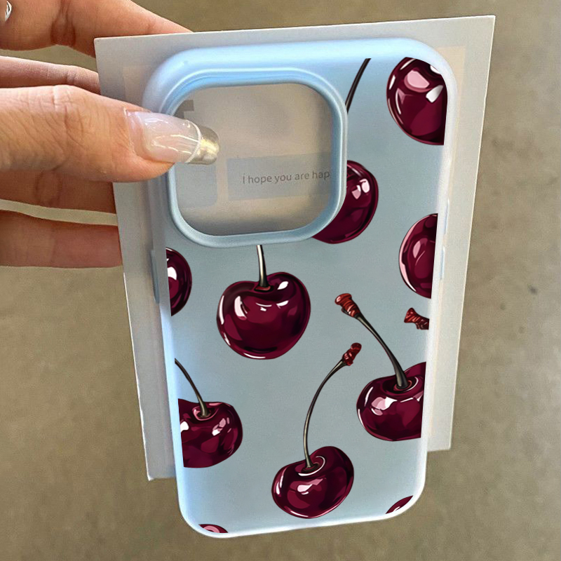 Red Cherry Jelly Phone Case Fo - Phone Cases Red ulasan dan harga