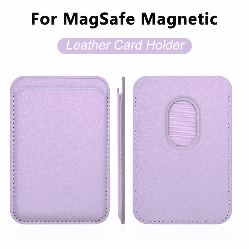 Leather Card Wallet Cover Phon - Card Holder Slim Case ulasan dan harga