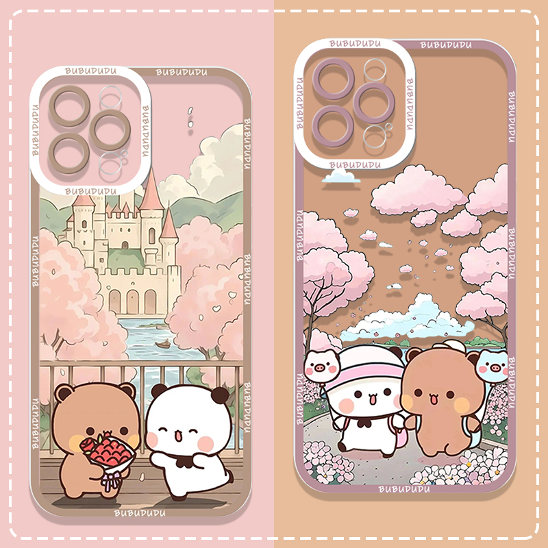 Cute BUBU DUDU Couple Clear Ph - Phone Cases A14 Samsung ulasan dan harga
