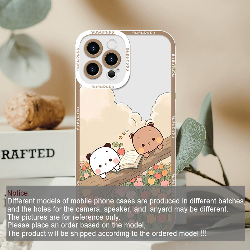 Cute BUBU DUDU Couple Clear Ph - Phone Cases A14 Samsung ulasan dan harga