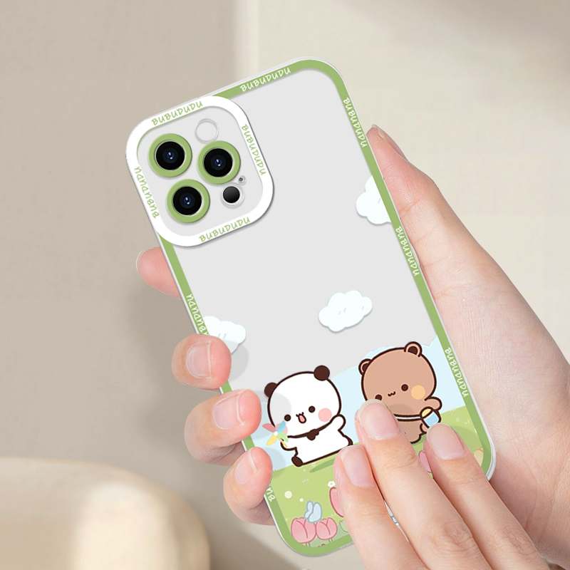 Cute BUBU DUDU Couple Clear Ph - Phone Cases A14 Samsung ulasan dan harga