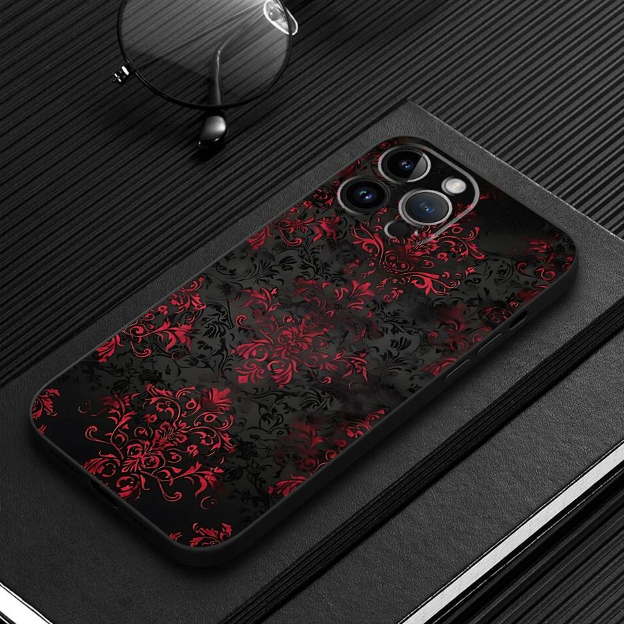 Black And Red Sexy Lace Phone  - Phone Cases Red ulasan dan harga