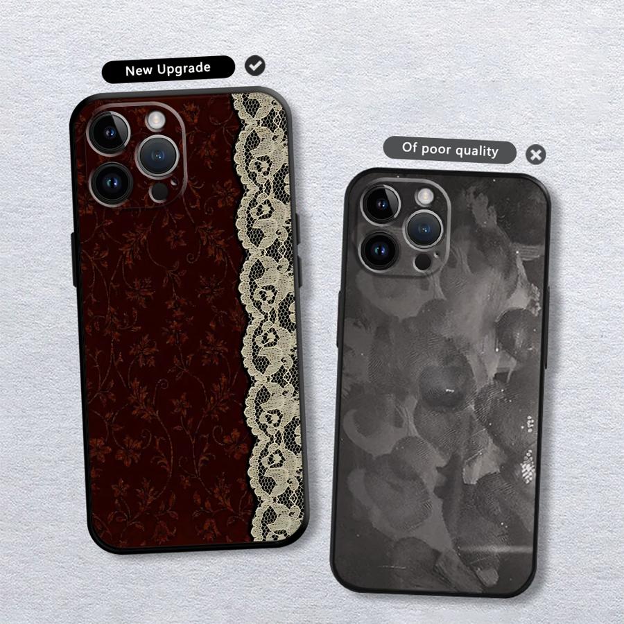 Black And Red Sexy Lace Phone  - Phone Cases Red ulasan dan harga