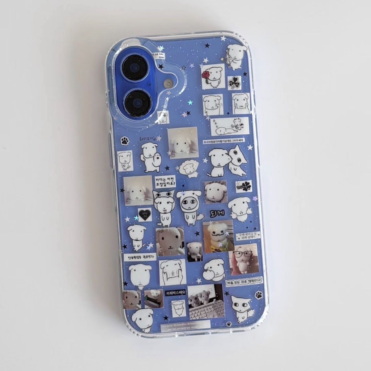 Kawaii Puppy Illustration Glit - Phone Cases Kawaii ulasan dan harga