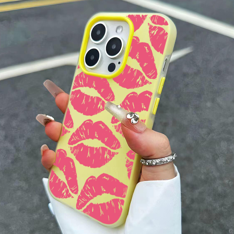 Sexy Girl Pink Lips  Pattern D - Phone Cases For Girls ulasan dan harga