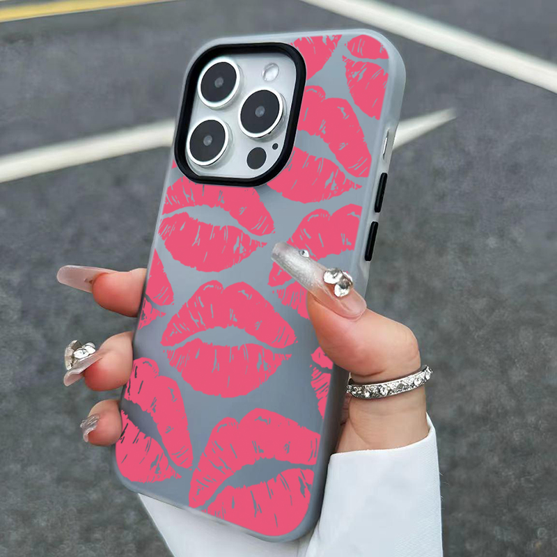 Sexy Girl Pink Lips  Pattern D - Phone Cases For Girls ulasan dan harga
