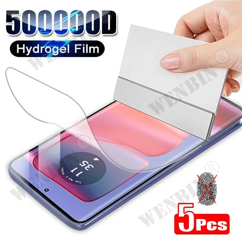 5 Pcs Hydrogel Film For Moto M - Phone Cases Moto G ulasan dan harga