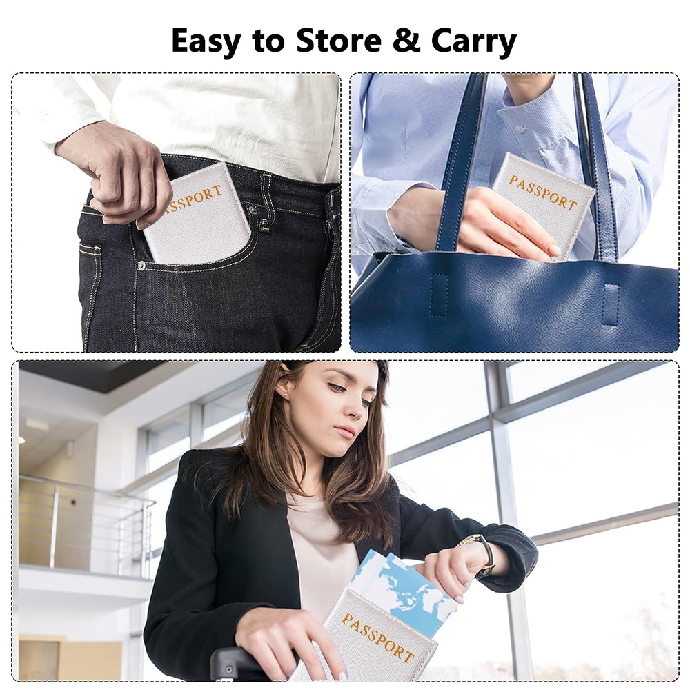 Passport Covers PU Leather Car - Card Holder Slim Case ulasan dan harga