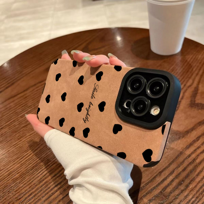New Luxury Black Love Heart So - Phone Cases For Girls ulasan dan harga