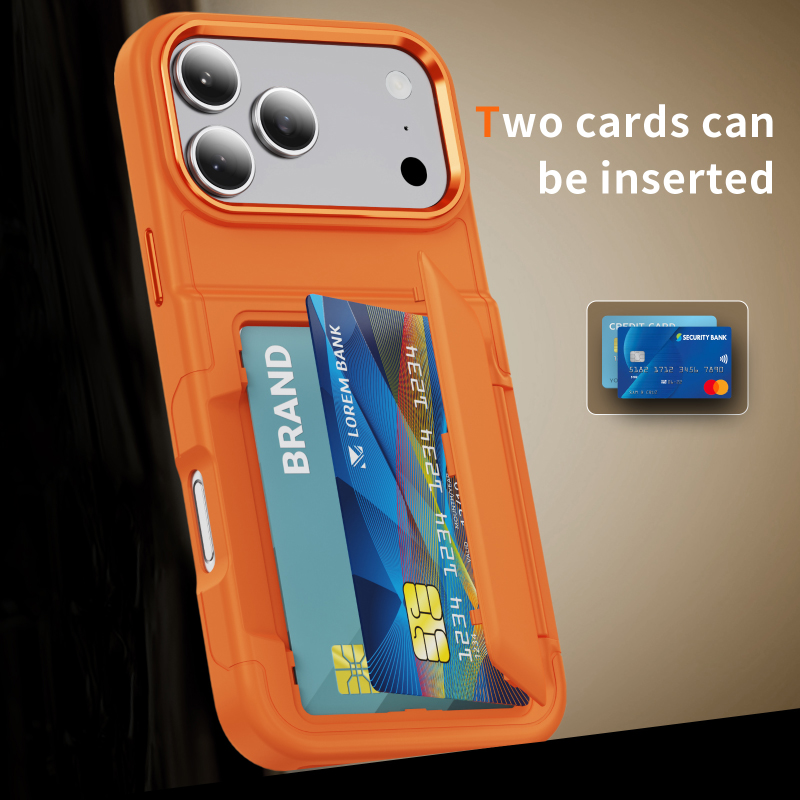 New Solid Color Frosted PC Wal - Card Holder Slim Case ulasan dan harga