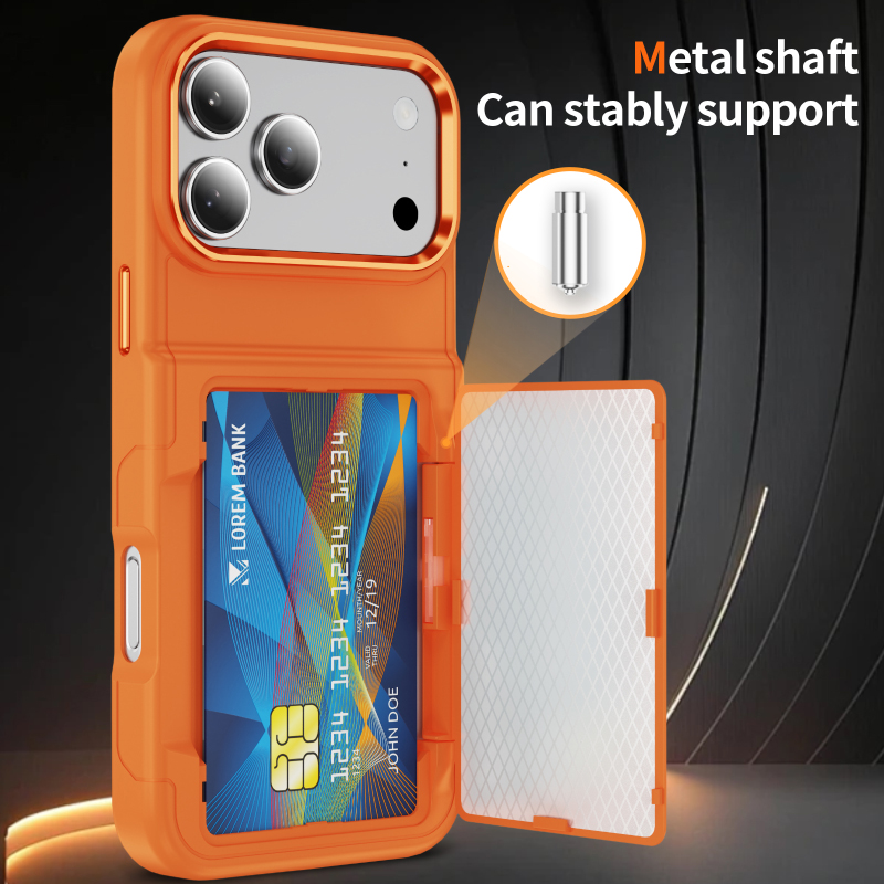 New Solid Color Frosted PC Wal - Card Holder Slim Case ulasan dan harga