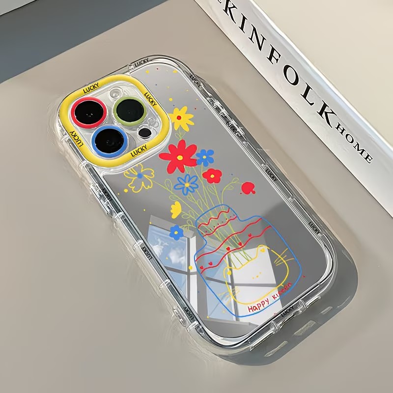 Summer Daisy Cat Vase Design M - Phone Cases Mous ulasan dan harga