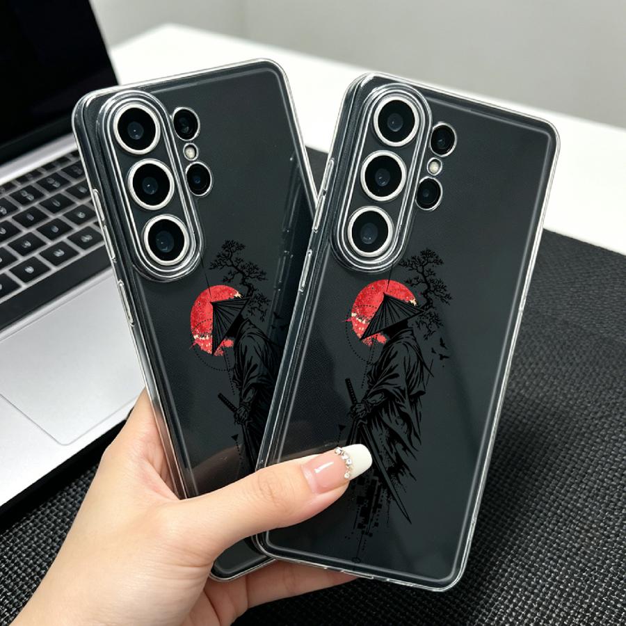 Samurai With Red Sun Print Cas - Phone Cases Red ulasan dan harga