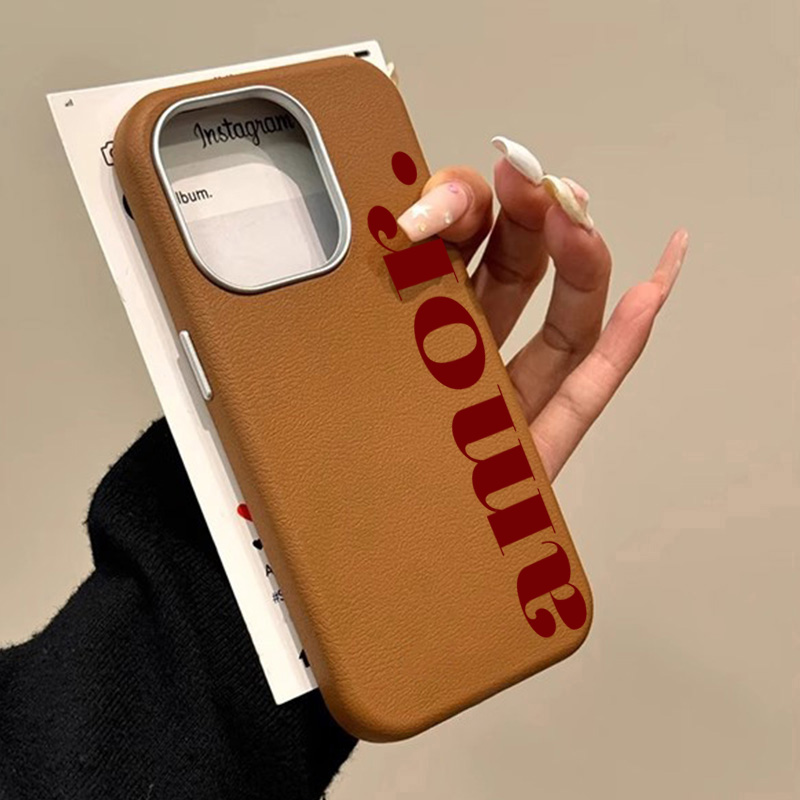 The Red Artistic Letter Lichee - Phone Cases Red ulasan dan harga