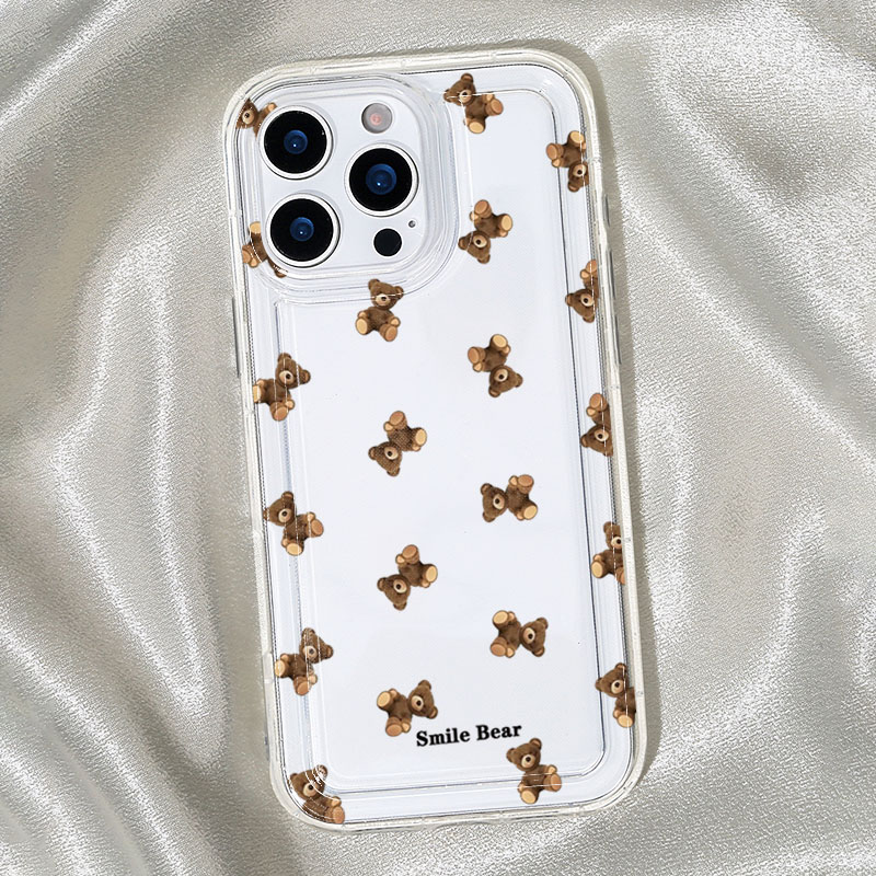 Flower Bear Print Phone Case f - Phone Cases Xs Iphone ulasan dan harga