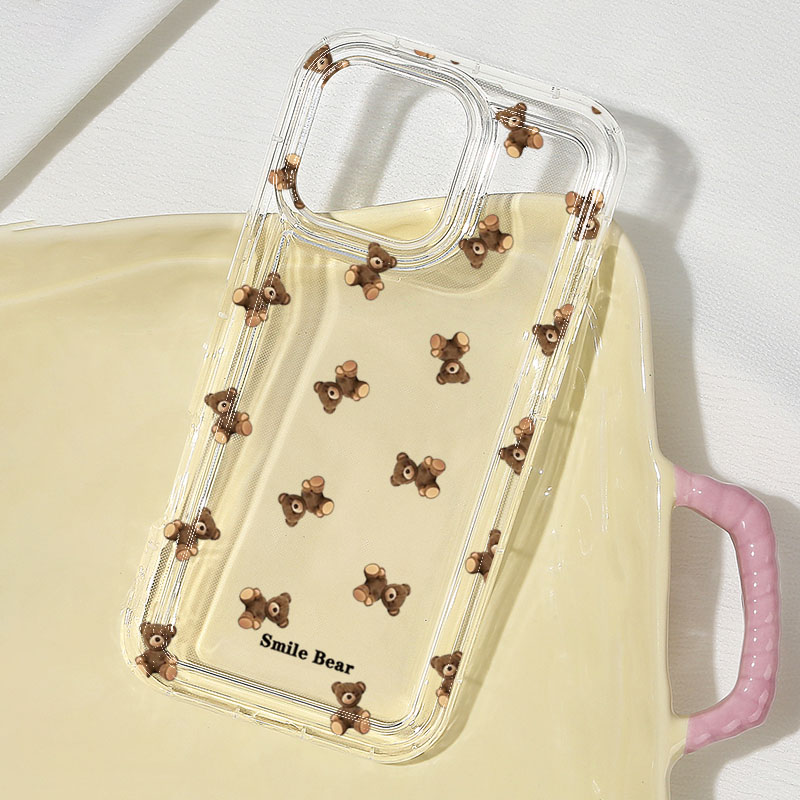 Flower Bear Print Phone Case f - Phone Cases Xs Iphone ulasan dan harga