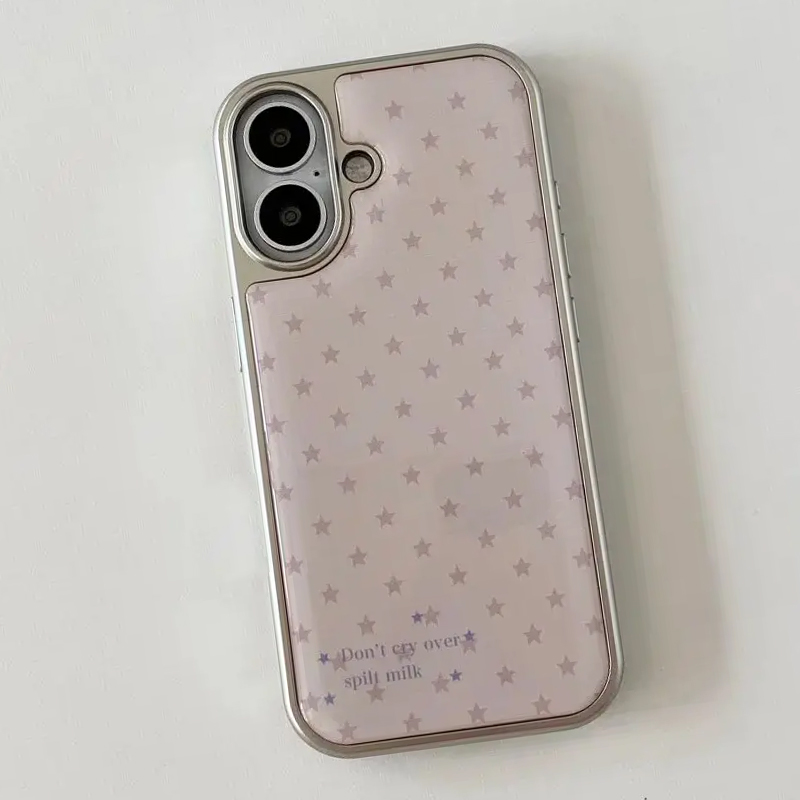 Korean Ins Girl Heart Pink Sta - Phone Cases For Girls ulasan dan harga