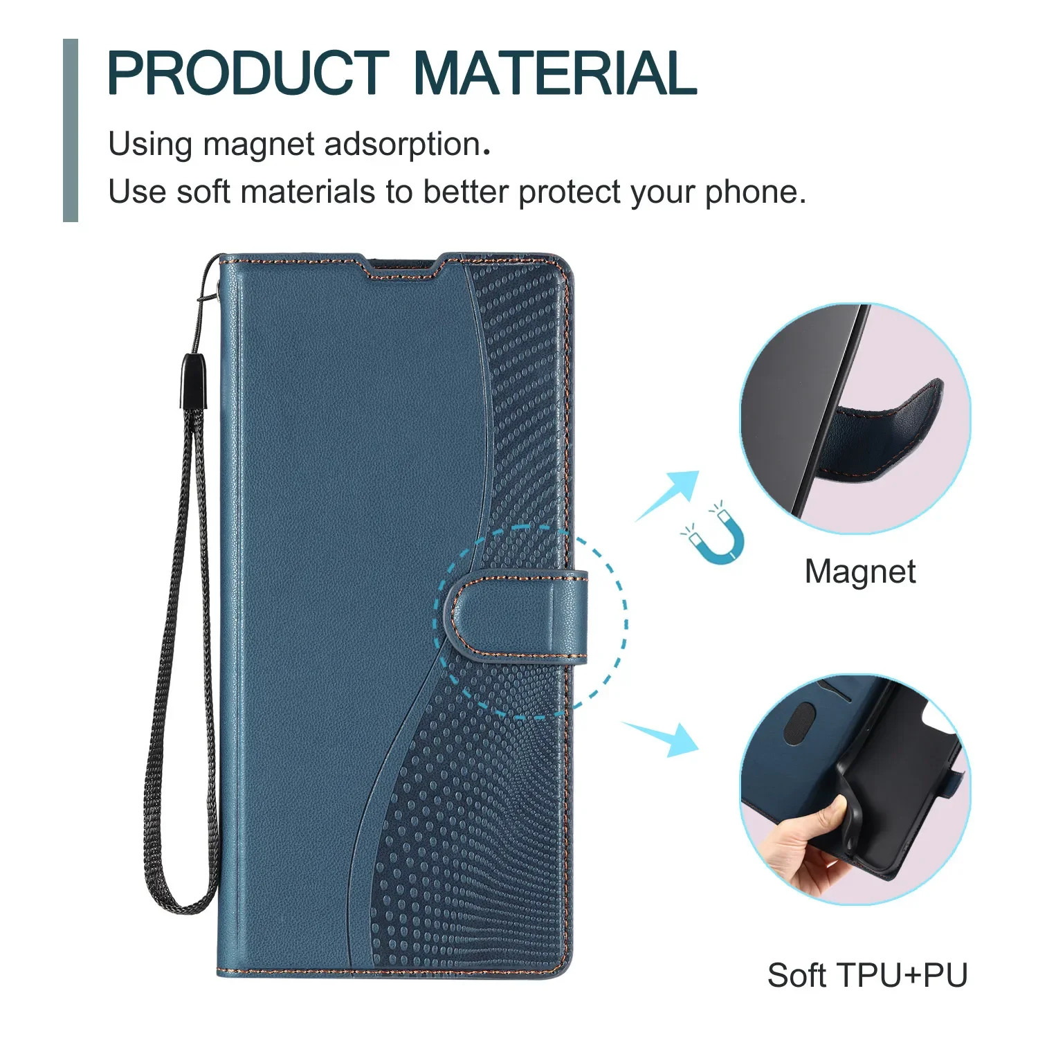 Leather Flip Phone Case For Sa - Phone Cases Kawaii ulasan dan harga
