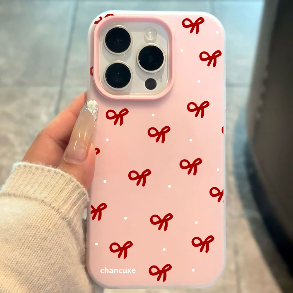 Minimalist Bow Girl INS Phone  - Phone Cases For Girls ulasan dan harga