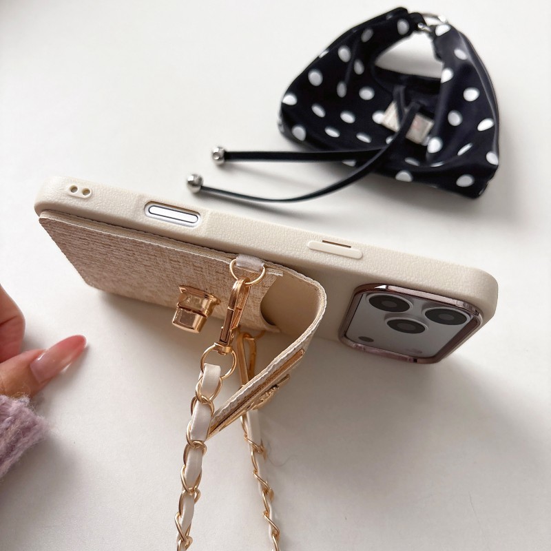 Wallet Lanyard Case for iPhone - Phone Cases Louis Vuitton ulasan dan harga