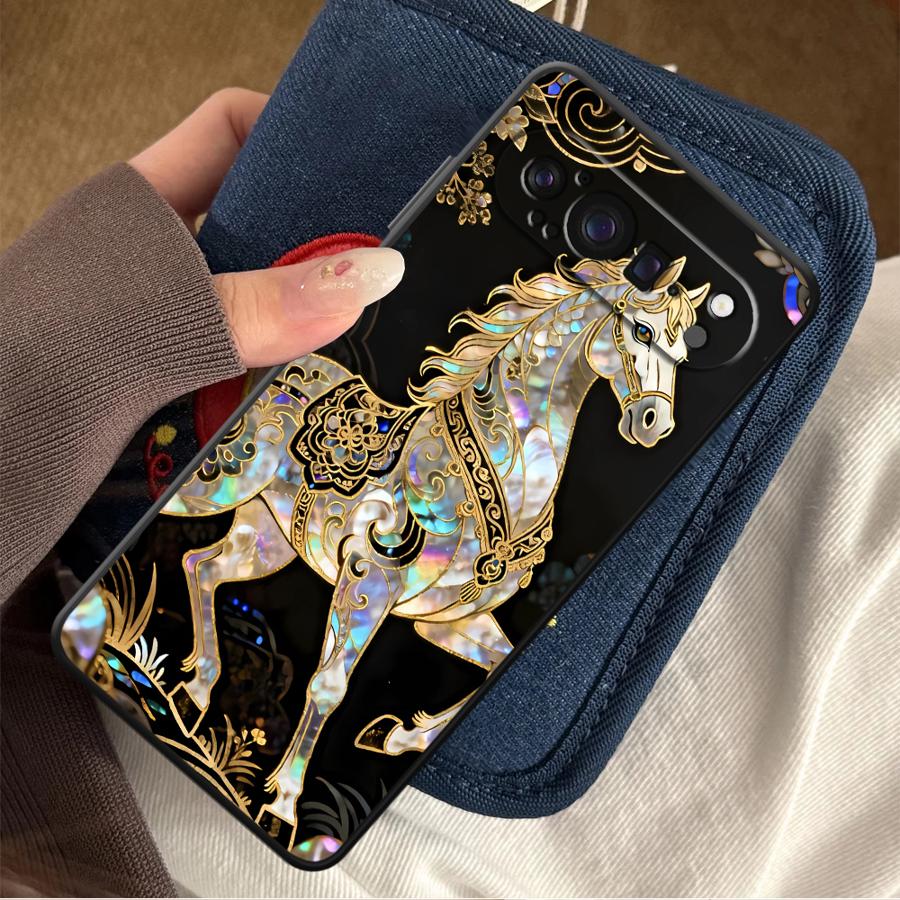 Lucky Horse Funda Phone Cover  - Phone Cases Pixel 9A ulasan dan harga