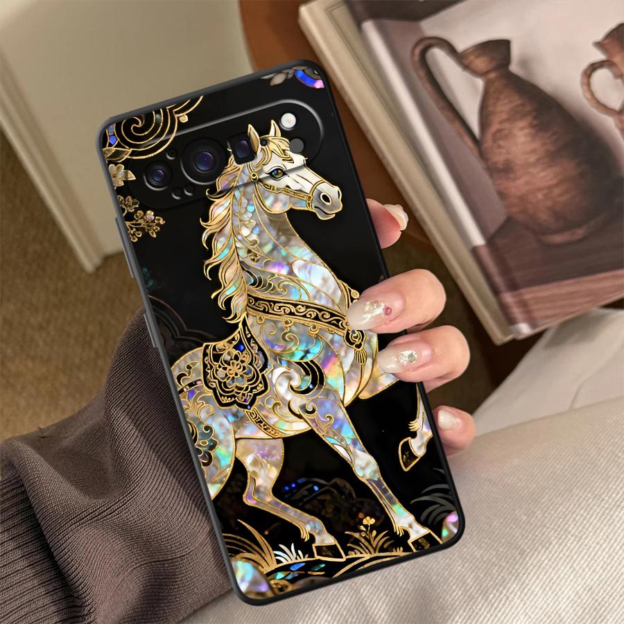 Lucky Horse Funda Phone Cover  - Phone Cases Pixel 9A ulasan dan harga