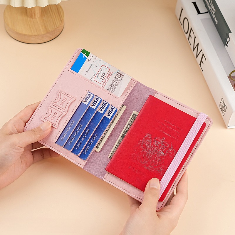 PU Leather Passport Cover, Mul - Card Holder Slim Case ulasan dan harga