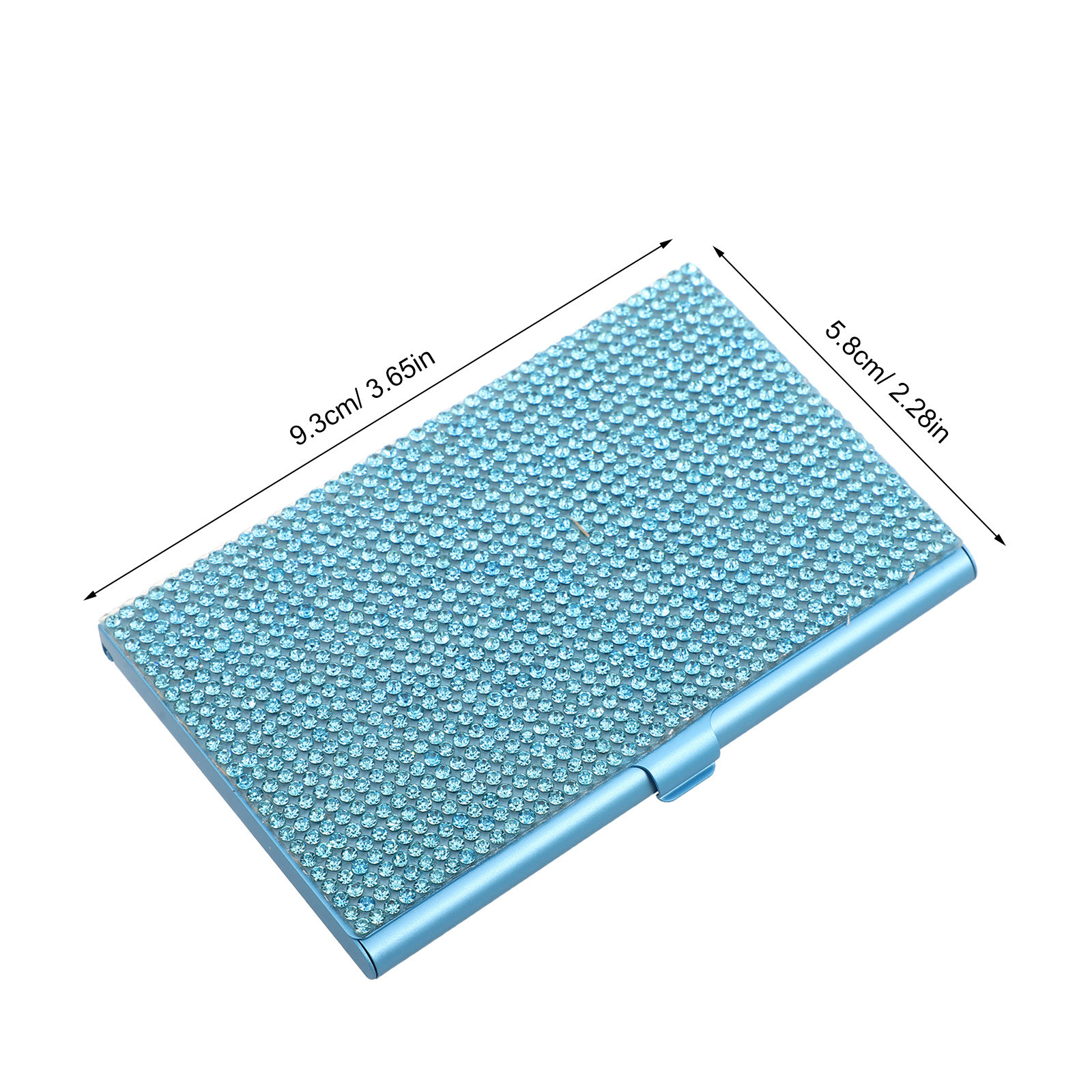 Rhinestone Bling Business Card - Card Holder Slim Case ulasan dan harga