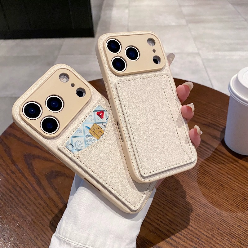 PU Leather Wallet Phone Case w - Card Holder Slim Case ulasan dan harga