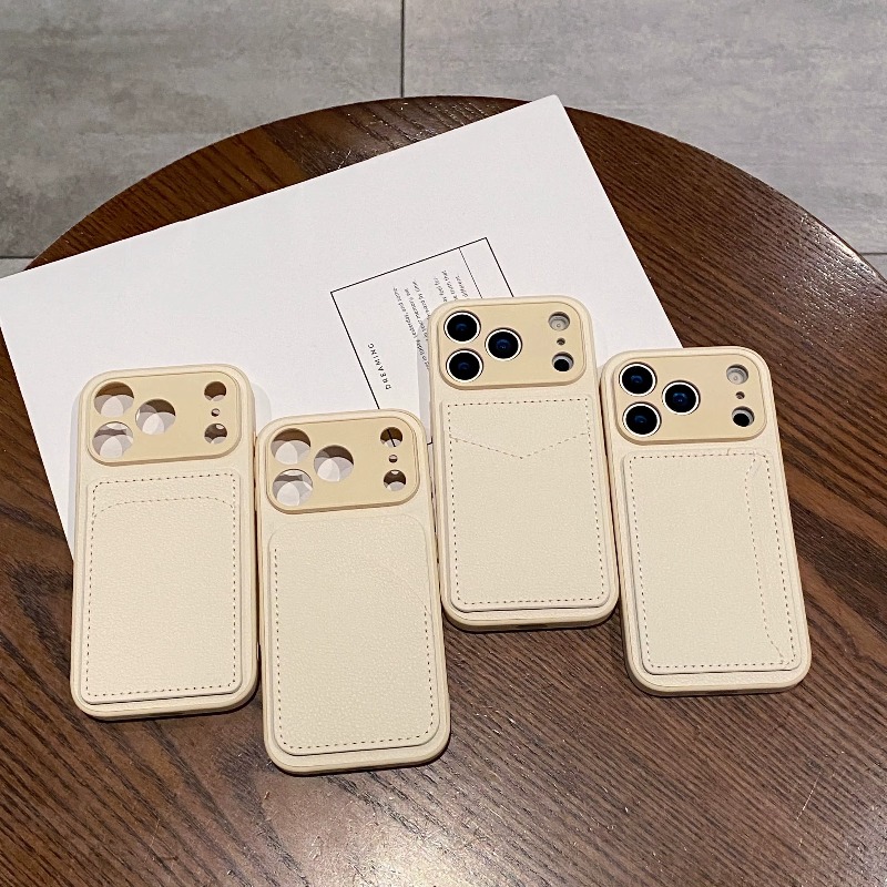 PU Leather Wallet Phone Case w - Card Holder Slim Case ulasan dan harga